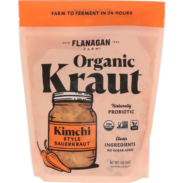Free Flanagan Farm's Organic Classical Kraut