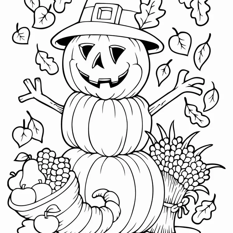 Free Autumn Coloring Pages From Colorgen Pros