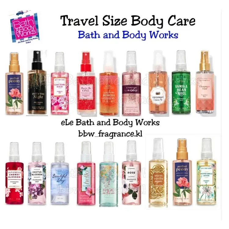 Free Bath & Body Works Travel Size Body Care Item