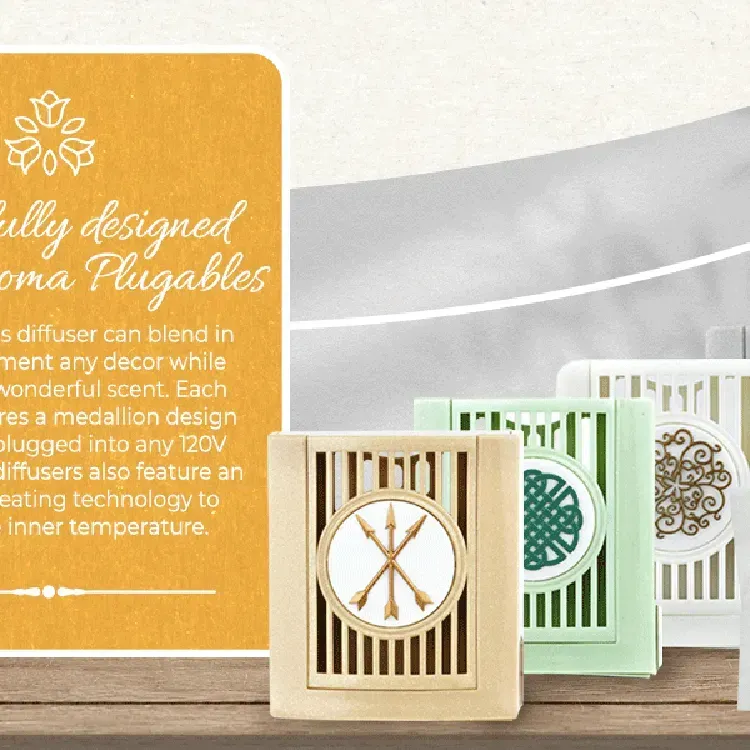 Free Belle Aroma Plugables Scentslide Fragrance Diffuser