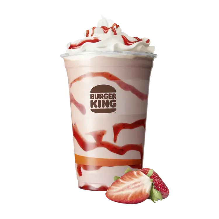 Free Burger King Classic Frozen Strawberry Beverage