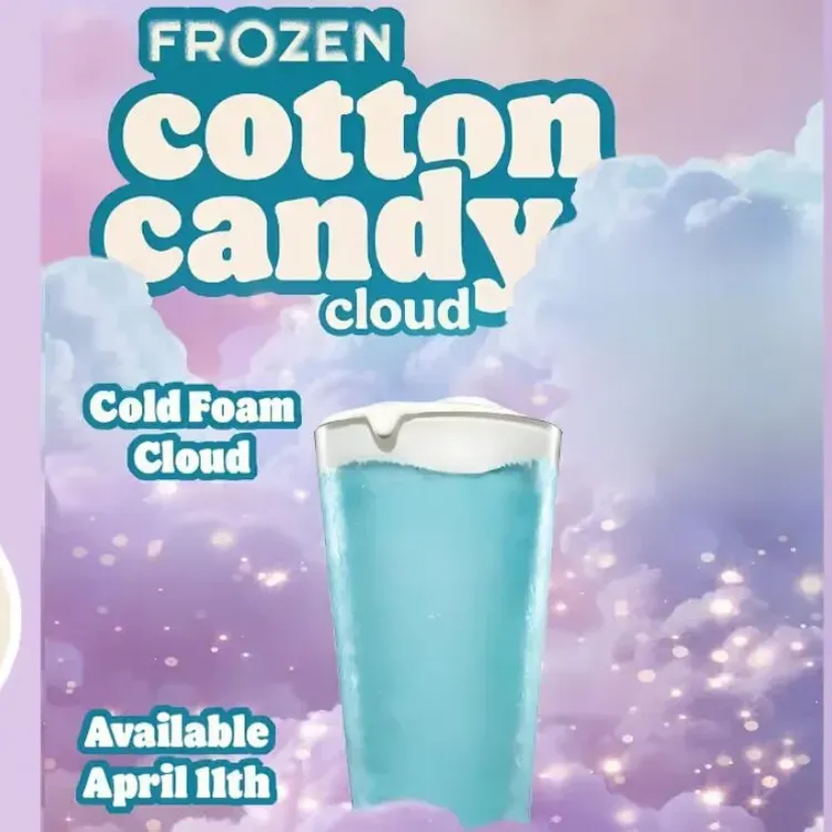 Free Burger King Small Frozen Cotton Candy Cloud
