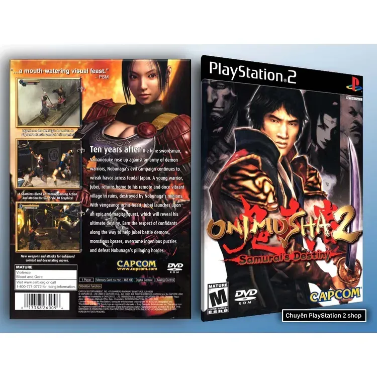 Free Capcom Onimusha 2: Samurai's Destiny Retro Pro Magazine