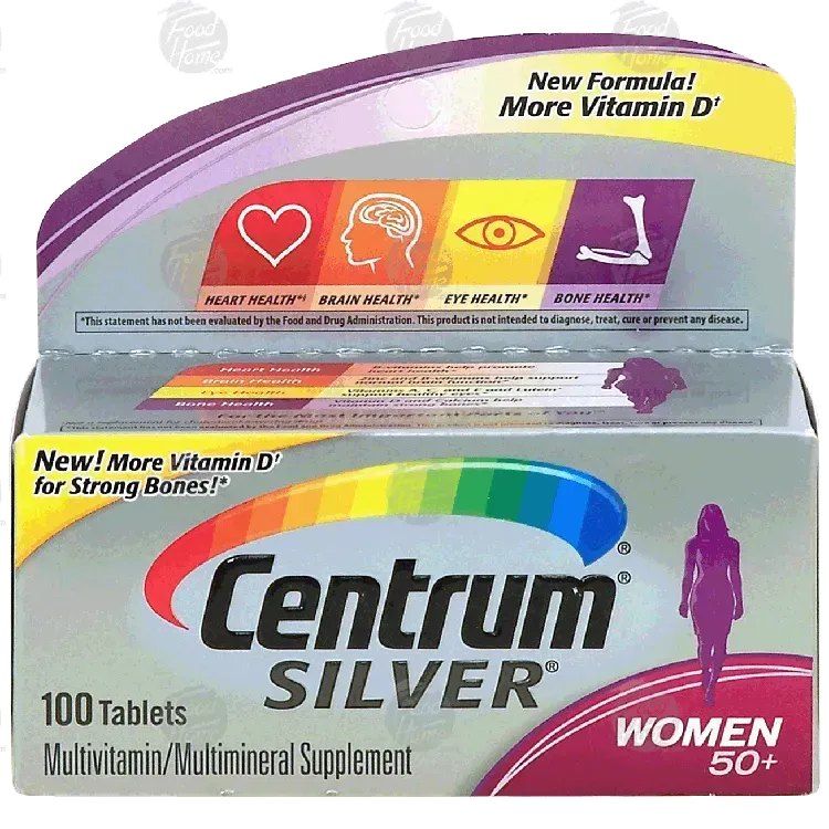 Free Centrum Silver Supplement Box