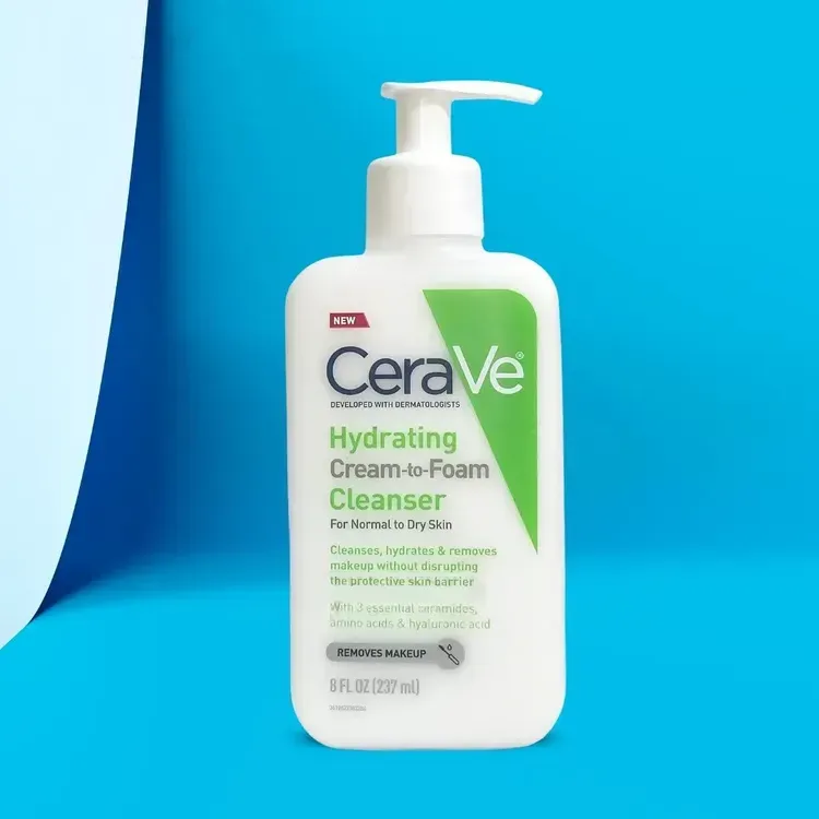 Free Cerave Hydrating Cream-to-foam Cleanser Sample From Sopost