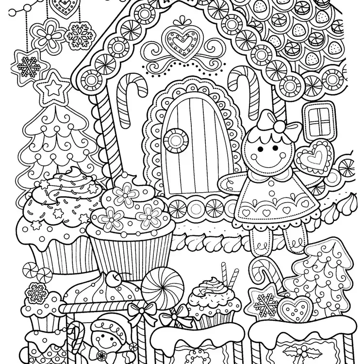 Free Colorgenpro Christmas Coloring Pages
