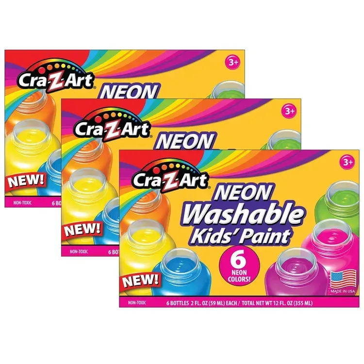 Free Cra-z-art Washable Kids Paints From Staples