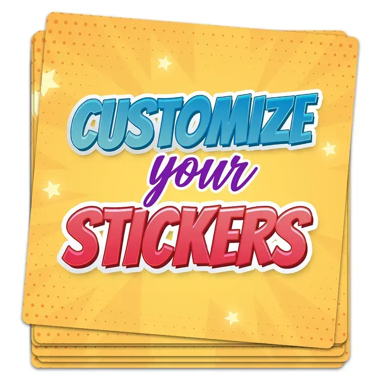 Free Custom Logo Sticker Pack From Instmerch