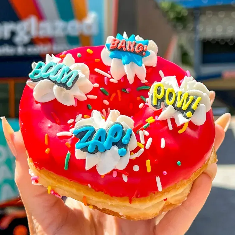 Free DC Super Heroes Doughnut From Krispy Kreme