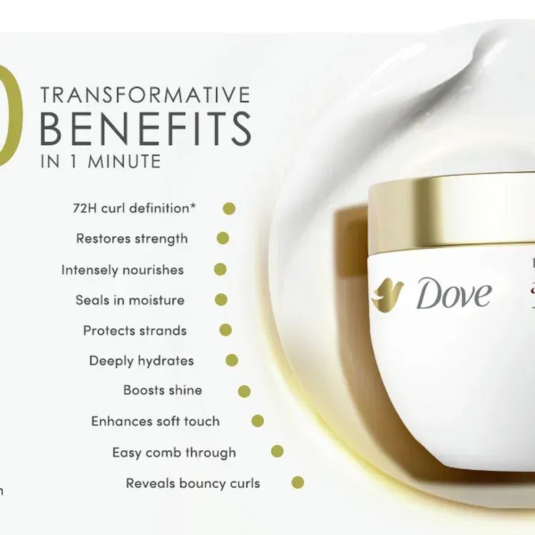 Free Dove Amino Curl Repair Mask
