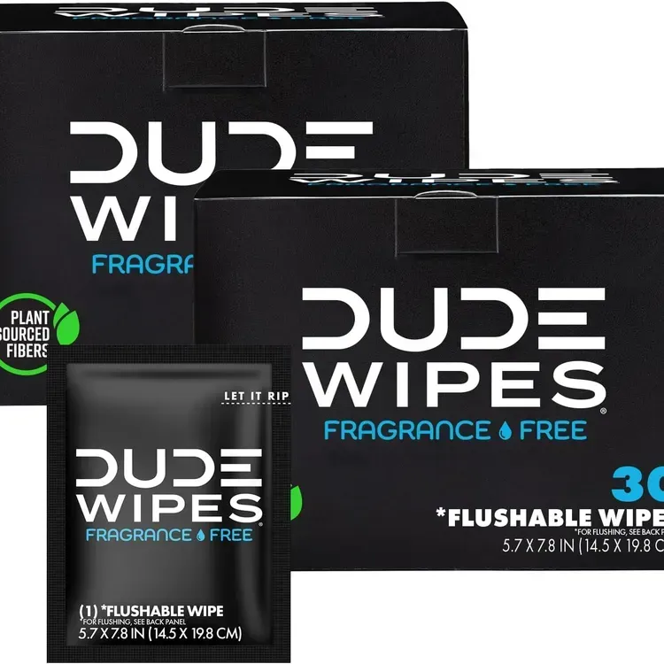 Free DUDE Wipes Fragrance Free Sample From Sams Club
