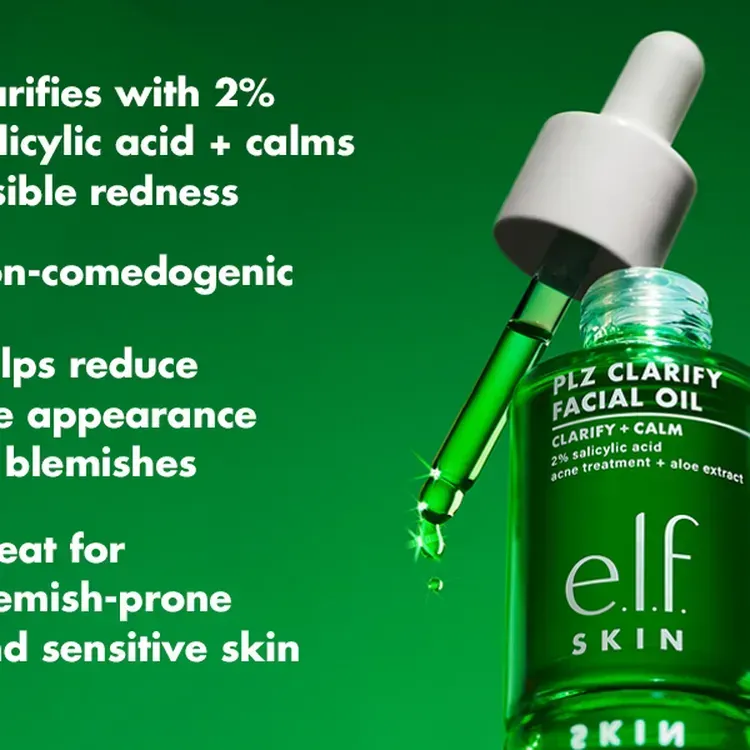 Free E.l.f. PLZ Clarify Facial Oil