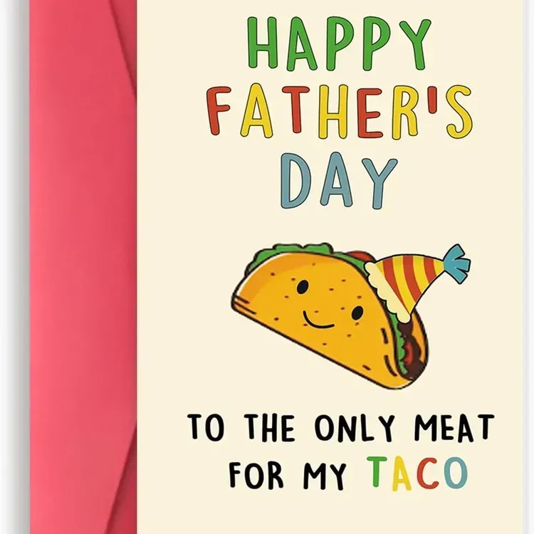 Free Fathers Day Taco Keychain & Card Craft Kit