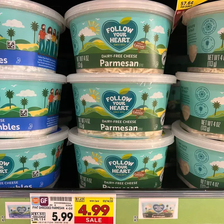 Free Follow Your Heart Cheese Or Vegenaise At Kroger