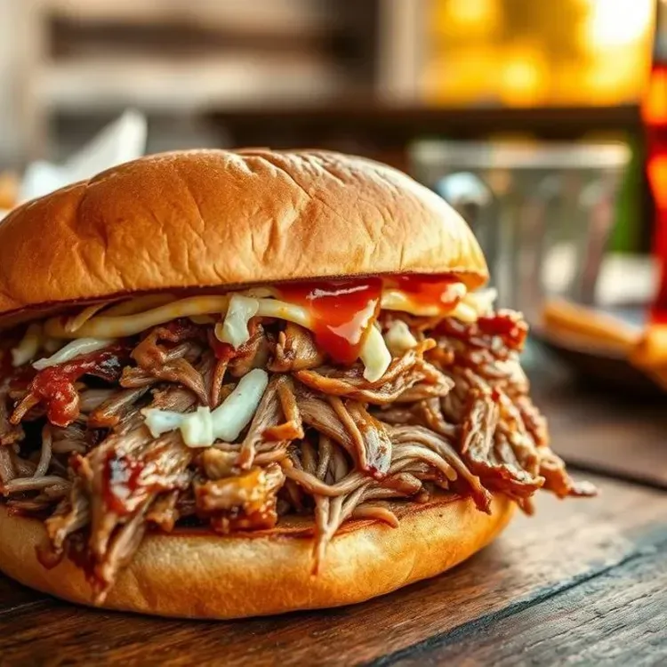 Free Gque BBQ Pulled Pork Sandwiches