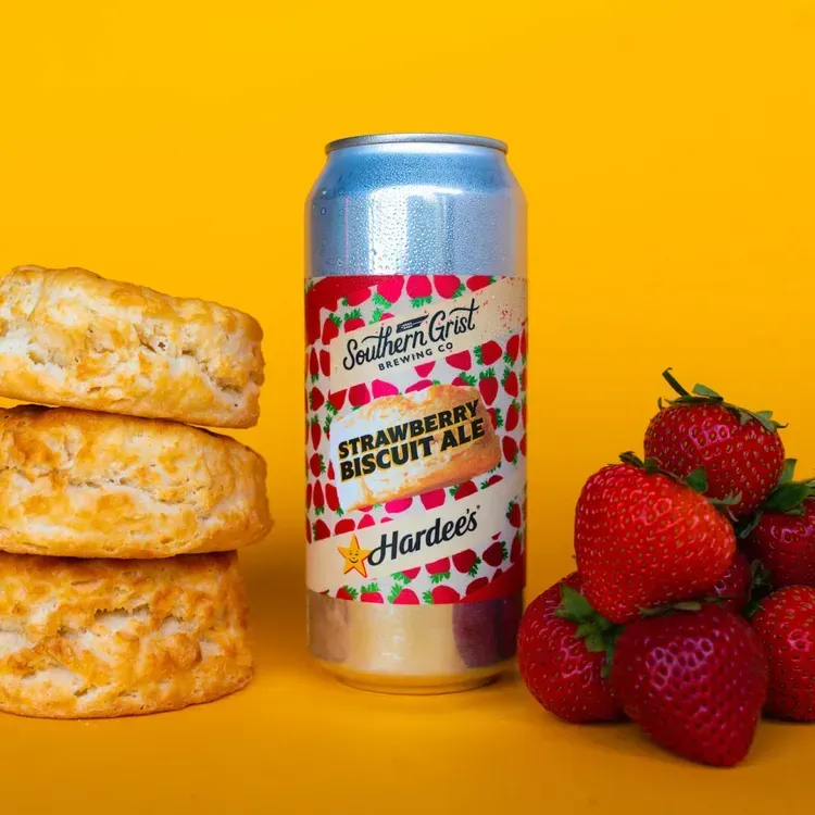 Free Hardees Strawberry Lemon Biscuit