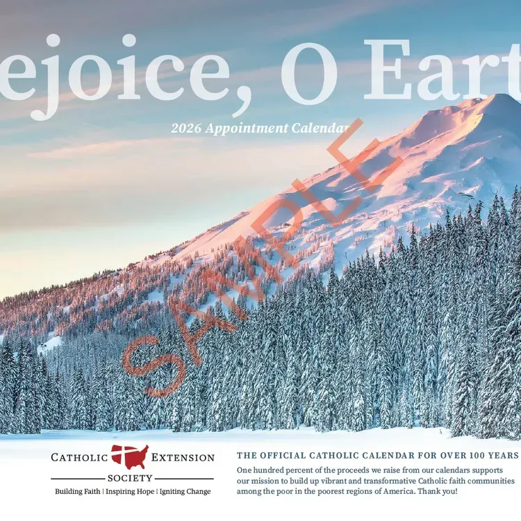 Free Heart Of The Nation 2026 Catholic Art Wall Calendar