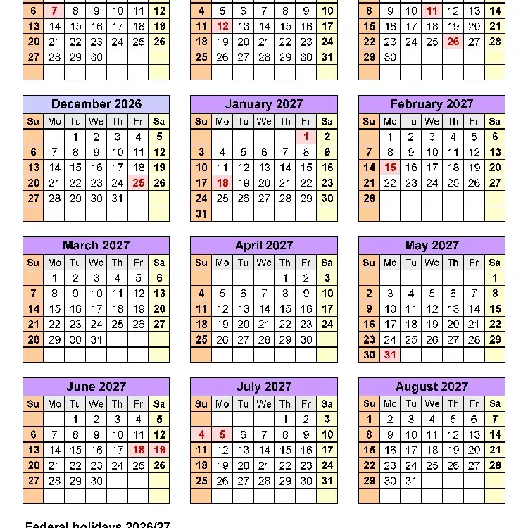 Free Hillsdale College 2026 Calendar