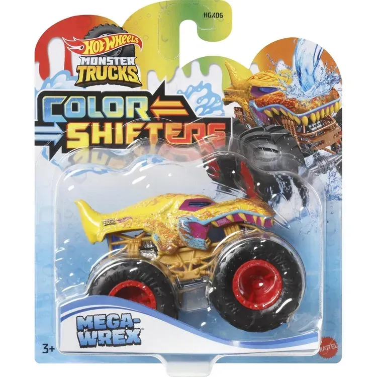 Free Hot Wheels Gold Mega Wrex Monster Truck