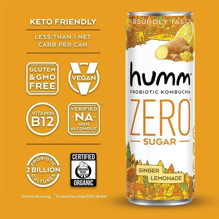 Free Humm Kombuchas Organic Probiotic Kombucha From Social Nature