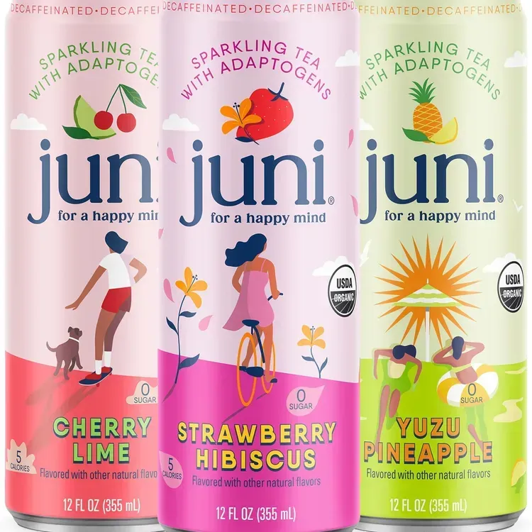 Free Juni Sparkling Teas From Aisle