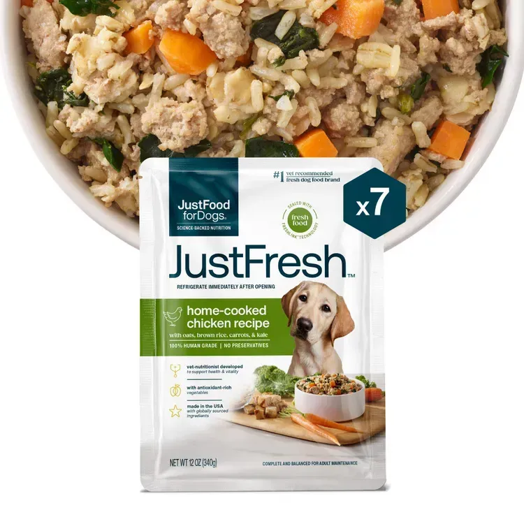 Free Just Food For Dogs Justfresh Food Pouch