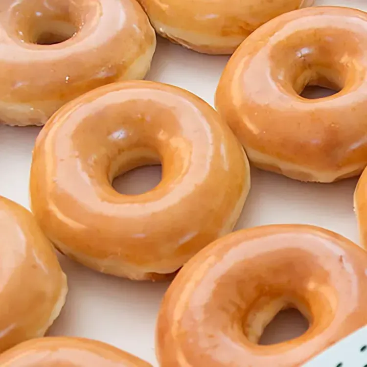 Free Krispy Kreme Red, White & Blue Doughnut
