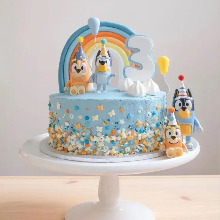 Free LEGO Bluey Duck Cake From Barnes & Noble