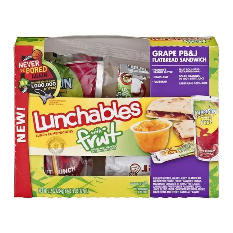 Free Lunchables PB&J Grape
