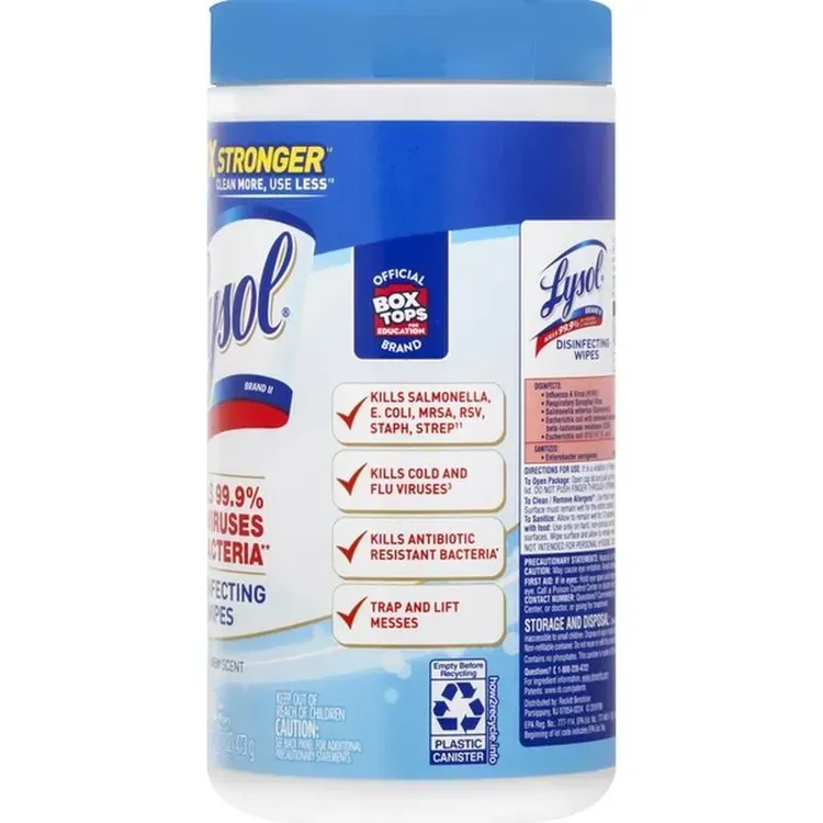 Free Lysol Crisp Linen Disinfecting Wipes From Ripple Street