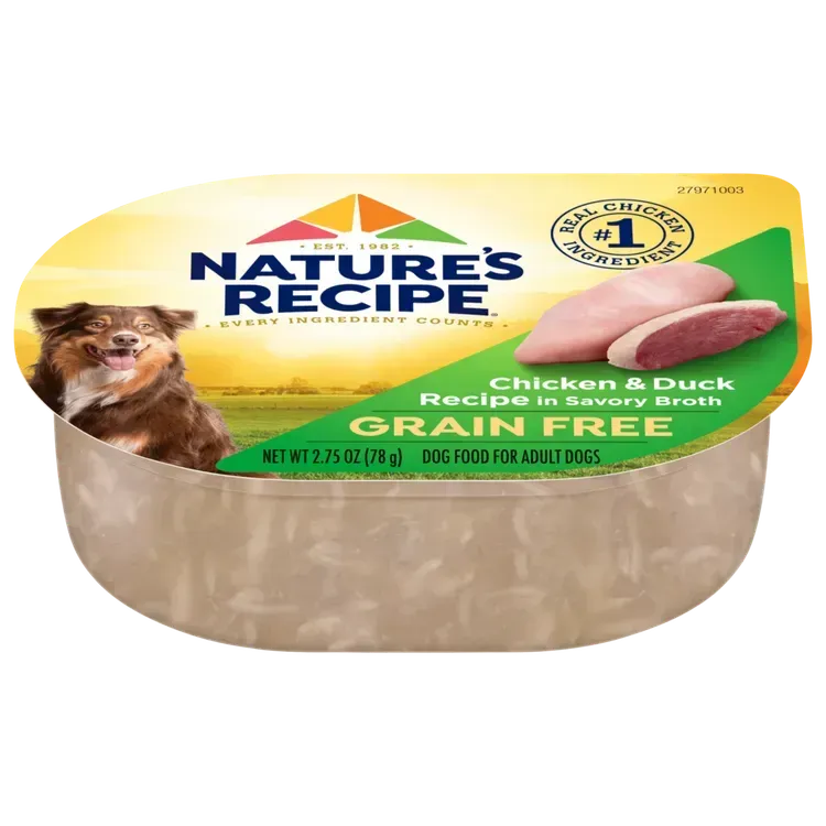 Free Natures Recipe Grain Free Dog Food Sample