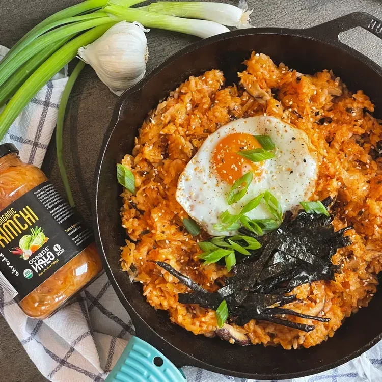 Free Oceans Halo Organic Fried Rice Kimbap From Social Nature