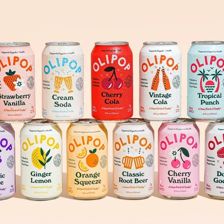 Free OLIPOP Pineapple Paradise Soda 4-pack From Roblox