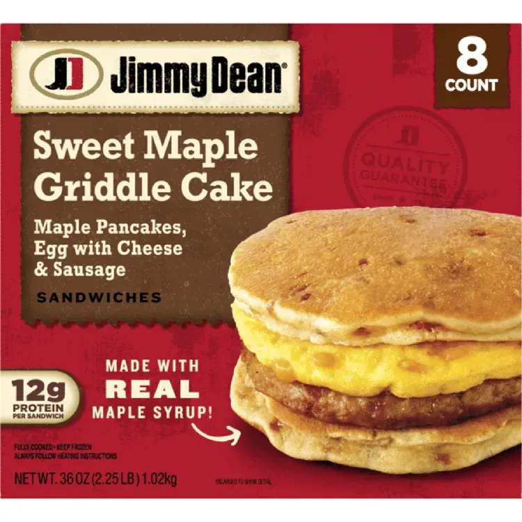 Free Pancake Sandwich With Maple Sausage & Egg From Aisle