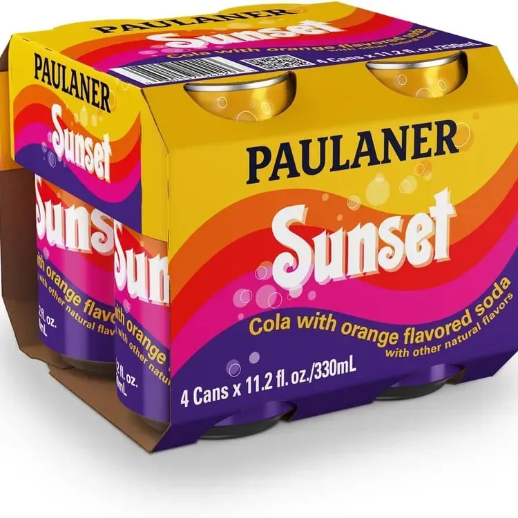 Free Paulaner Sunset Orange Cola