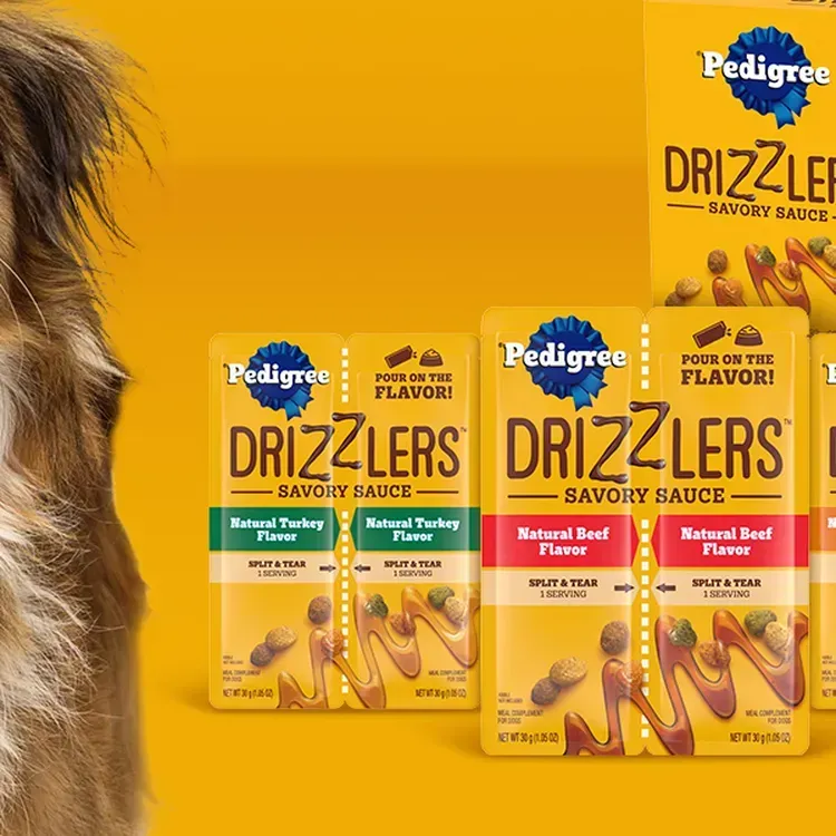Free Pedigree Drizzlers Twin Pouch Packs From Fetch Rewards