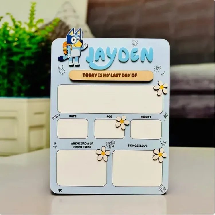 Free Personalized First Day Of School Sign From Staples