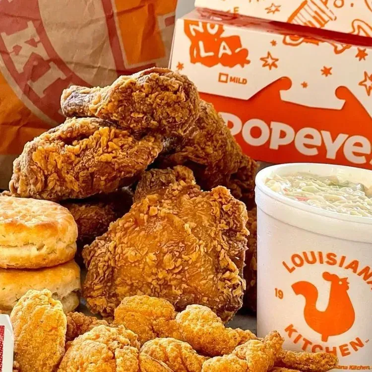 Free Popeyes Chicken Wrap