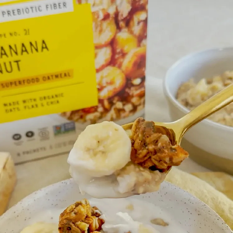 Free Purely Elizabeth Banana Superfood Oatmeal