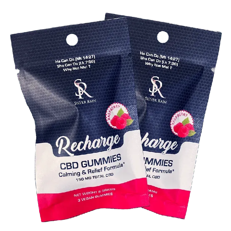 Free Recharge Adult Herbal Gummies From Silver Rain Wellness