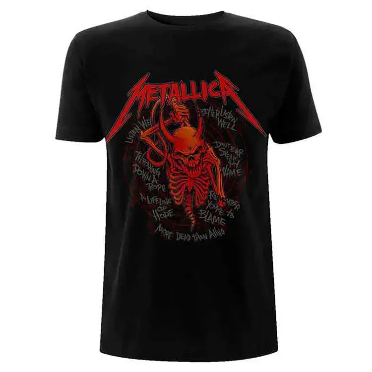 Free Red Cross X Metallica T-shirt