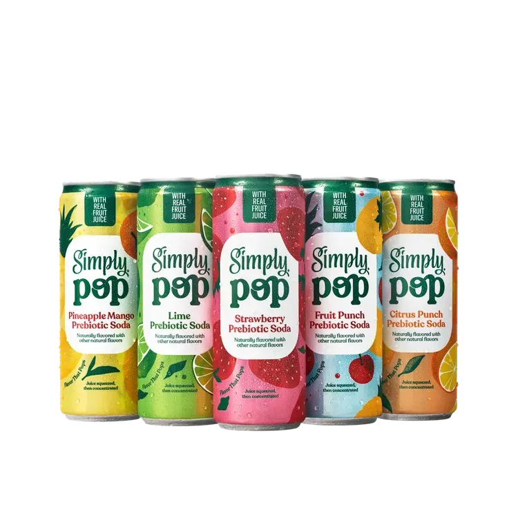 Free Simply Pop Prebiotic Soda And Starbucks Iced Energy Drink From Albertsons