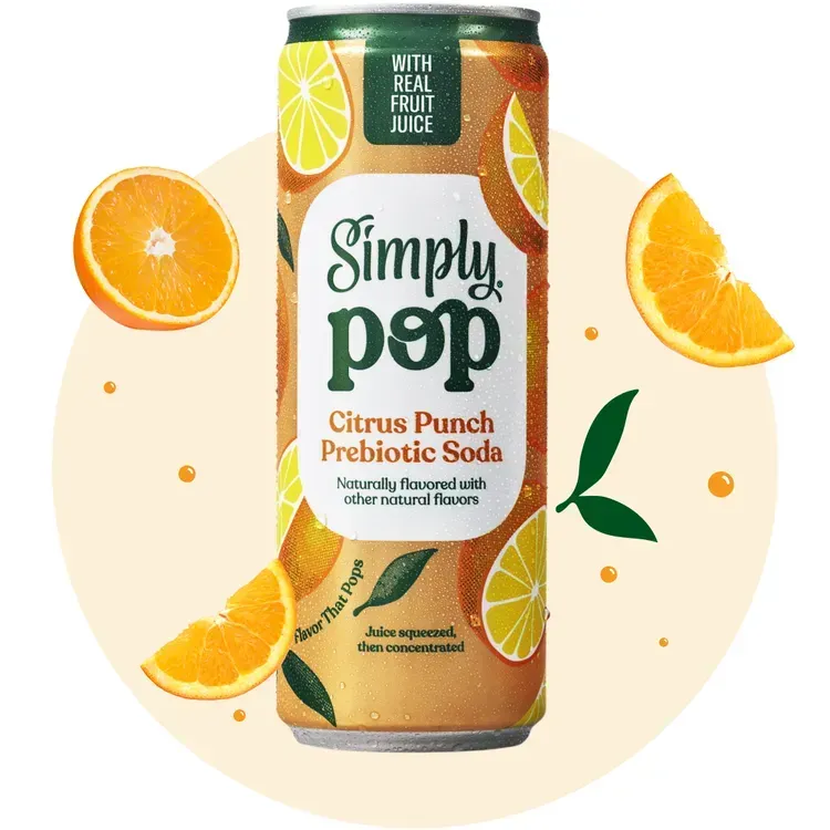 Free Simply Pop Prebiotic Sodas At Publix