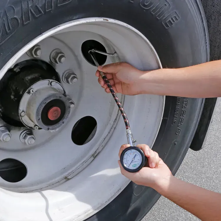 Free Slime Dual Head Tire Gauge