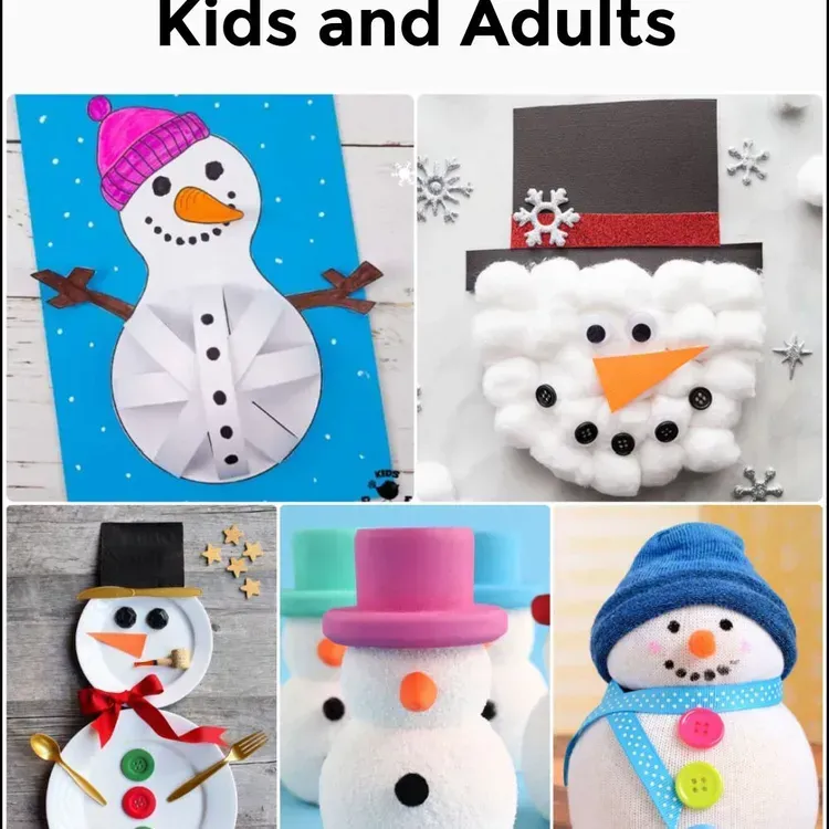 Free Snowman Craft And Snack Mix Event