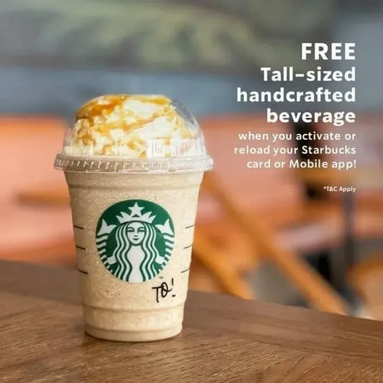 Free Starbucks Handcrafted Beverage