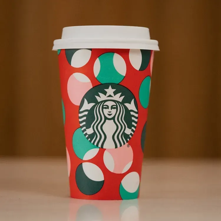 Free Starbucks Reusable Red Holiday Cup