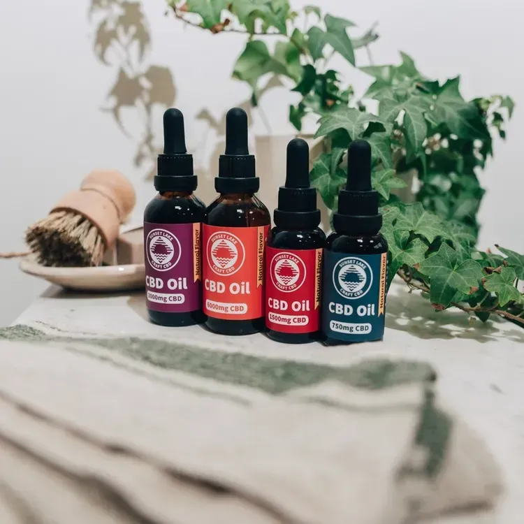 Free Sunset Lake CBD Softgels