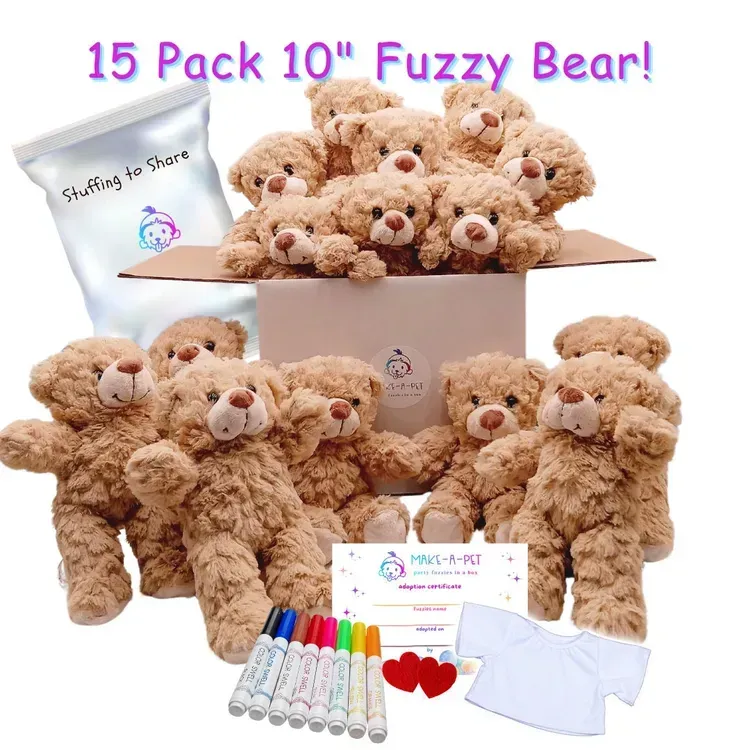 Free Teddy Bear Ornament Workshop