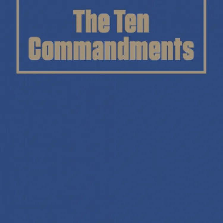 Free Ten Commandments Study Guide From Tomorrows World